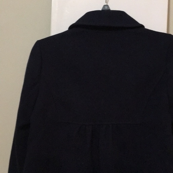 Anthropologie Navy Wool Jacket - Picture 3 of 6